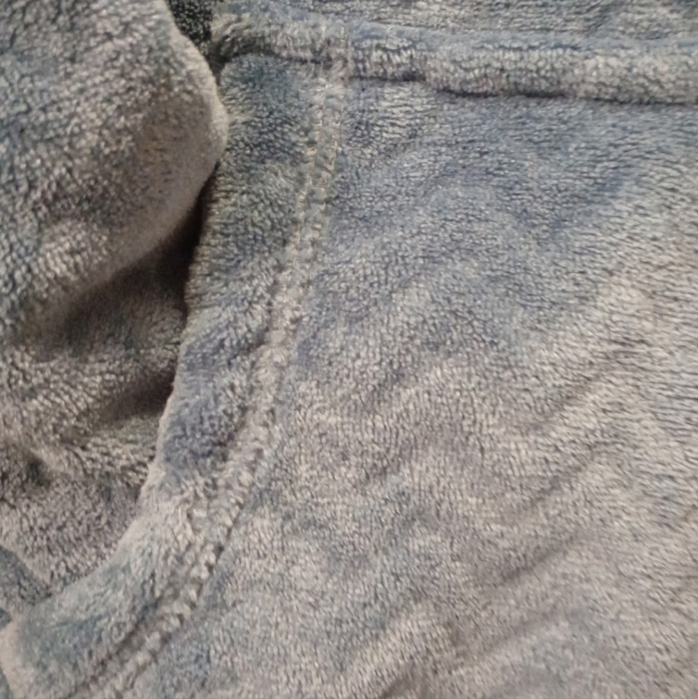 XL Cozy Blue Hooded Loungewear / Pajama Set By Stan Herman NWOT - Picture 6 of 6